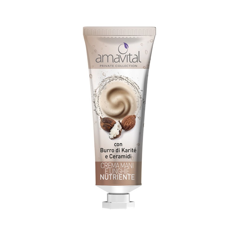 Amavital Crema Mani e Unghie Nutriente Karite 50 ml Amavital Crema Mani e Unghie Nutriente Karite 50 ml