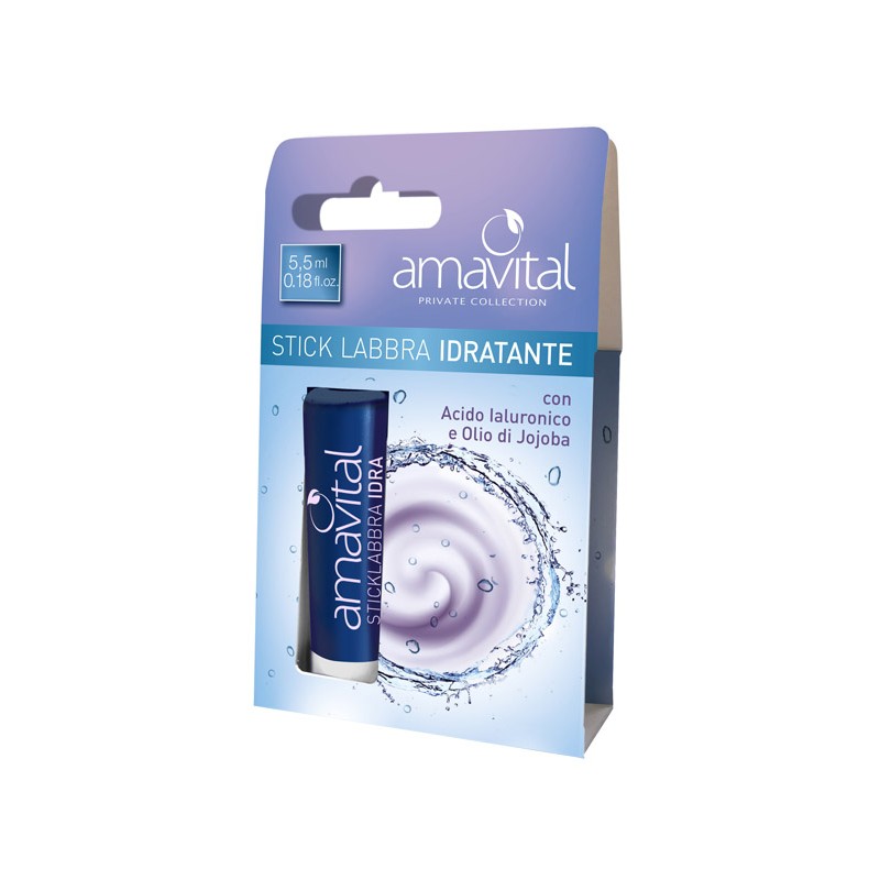 Amavital Stick Labbra Idratante Acido Ialuronico 5,5 ml