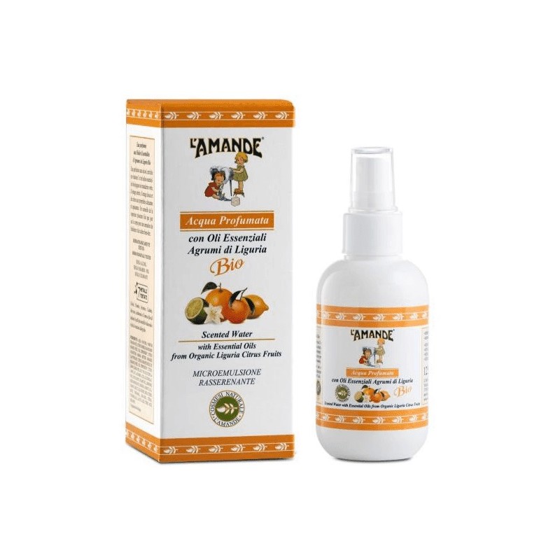 L'amande Marseille Acqua Profumata Agrumi di Liguria 125 ml L'amande Marseille Acqua Profumata Agrumi di Liguria 125 ml