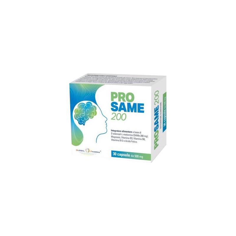 Prosame 200 SAMe Tono dell'Umore 30 Capsule Prosame 200 SAMe Tono dell'Umore 30 Capsule