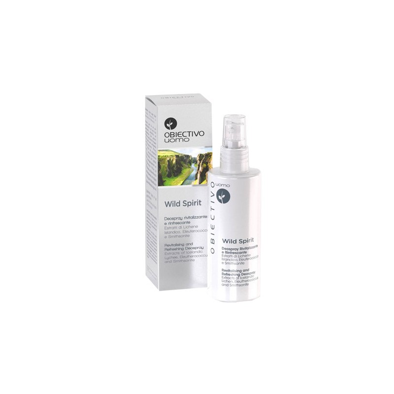 Obiectivo Uomo Wild Spirit Deo Spray Rinfrescante 100 ml Obiectivo Uomo Wild Spirit Deo Spray Rinfrescante 100 ml
