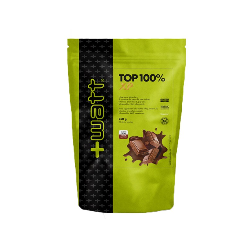 +Watt Top 100% XP Proteine Isolate Cacao 750 g