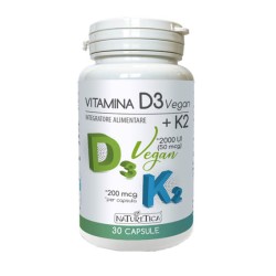 Vitamina D3 Vegan + K2 30... Vitamina D3 Vegan + K2 30...