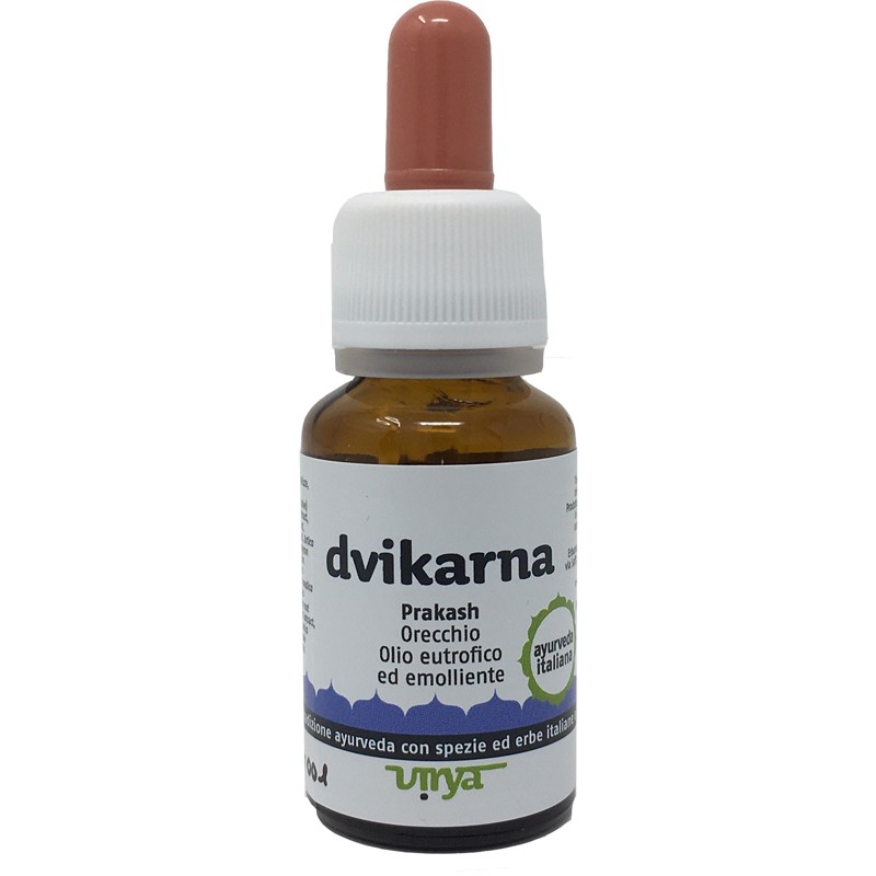 Dvikarna Virya Olio Orecchie Emolliente 15 ml Dvikarna Virya Olio Orecchie Emolliente 15 ml