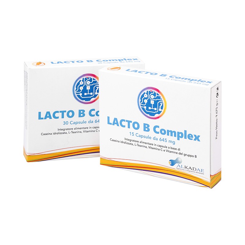 Lacto B Complex Stress Energia Vitamine B 60 Capsule