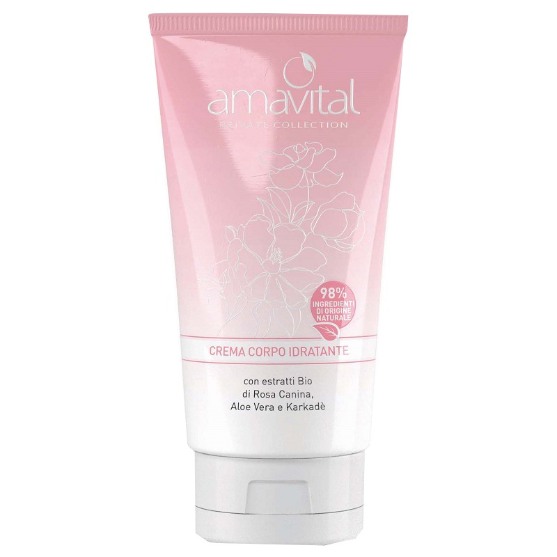 Amavital Private Collection Crema Corpo Idratante Rosa Canina&Karkade' 150 ml Amavital Private Collection Crema Corpo Idratante Rosa Canina&Karkade' 150 ml