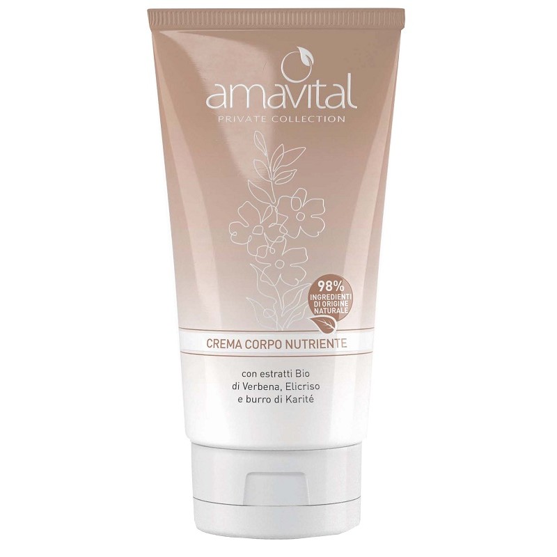 Amavital Private Collection Crema Corpo Nutriente Verbena&Elicriso 150 ml Amavital Private Collection Crema Corpo Nutriente Verbena&Elicriso 150 ml