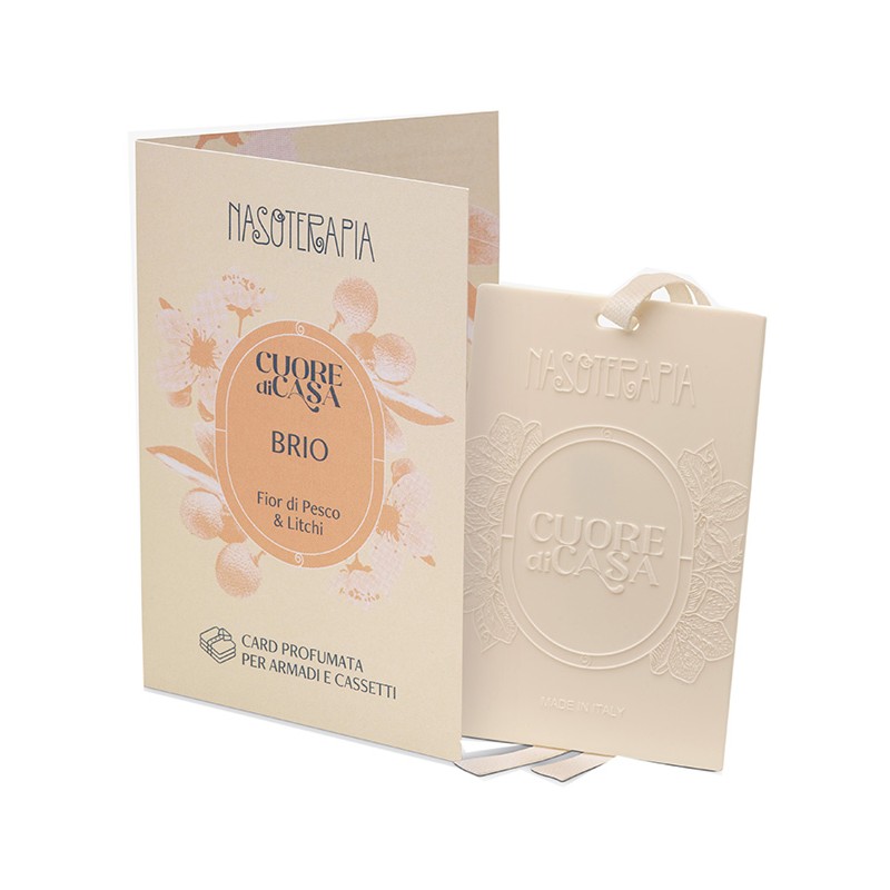 Nasoterapia Card Profumata Fior di Pesco e Litchi 1 Pz Nasoterapia Card Profumata Fior di Pesco e Litchi 1 Pz