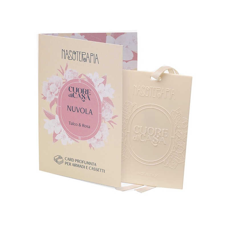 Nasoterapia Card Profumata Talco e Rosa per Armadi 1 Pz Nasoterapia Card Profumata Talco e Rosa per Armadi 1 Pz