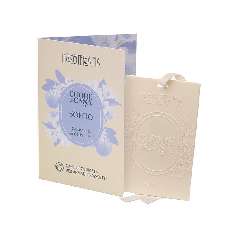 Nasoterapia Card Profumata Gelsomino e Cashmere 1 Pz Nasoterapia Card Profumata Gelsomino e Cashmere 1 Pz