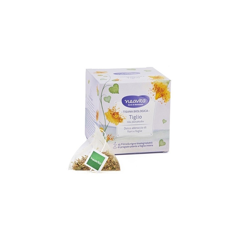 Neavita Tiglio Fiori e Brattee Tisana 15 Filtri 1,8 g Neavita Tiglio Fiori e Brattee Tisana 15 Filtri 1,8 g