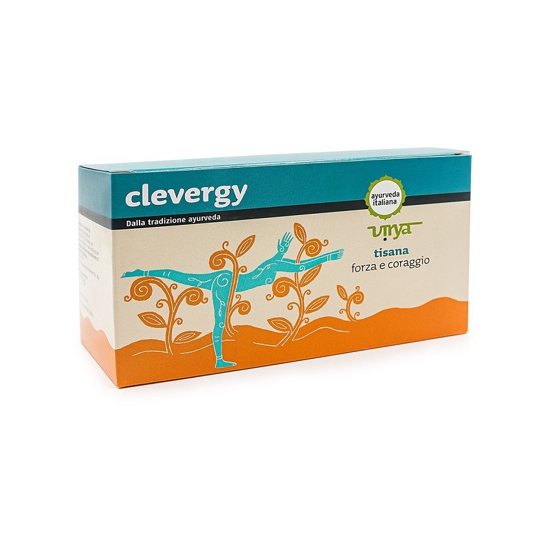 Clevergy Forza e Coraggio Tisana Valeriana Melissa 100 g Clevergy Forza e Coraggio Tisana Valeriana Melissa 100 g
