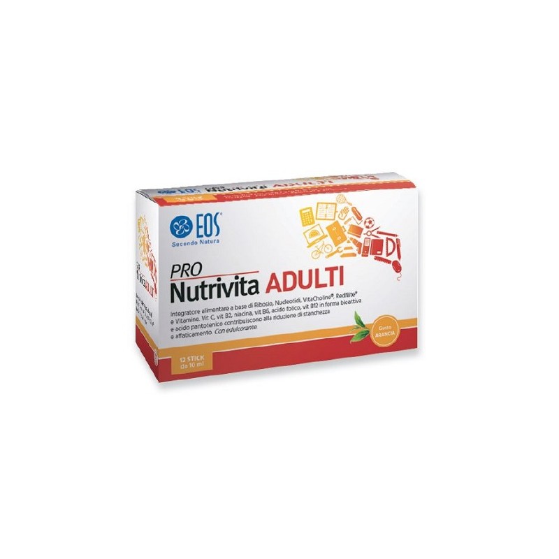 EOS Pro Nutrivita Adulti Energia Vitamine Gruppo B 12 Stick EOS Pro Nutrivita Adulti Energia Vitamine Gruppo B 12 Stick