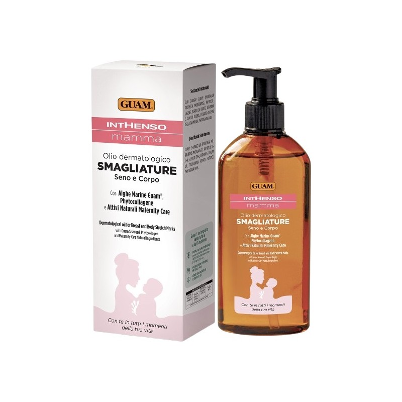Guam Inthenso Mamma Olio Dermatologico Antismagliature 200 ml