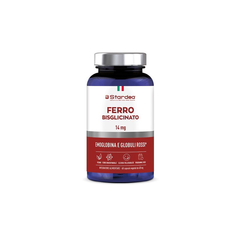 Stardea Ferro Bisglicinato con Acido Folico B12 B2 60 Capsule Stardea Ferro Bisglicinato con Acido Folico B12 B2 60 Capsule