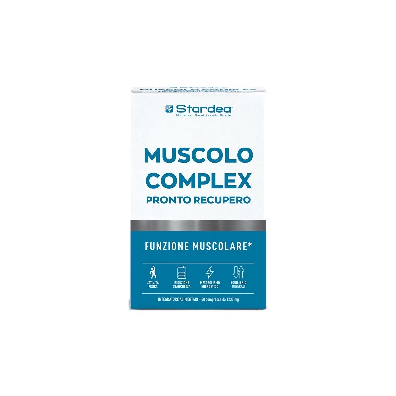 Stardea Muscolo Complex Recupero Crampi Sportivi 60 Compresse Stardea Muscolo Complex Recupero Crampi Sportivi 60 Compresse