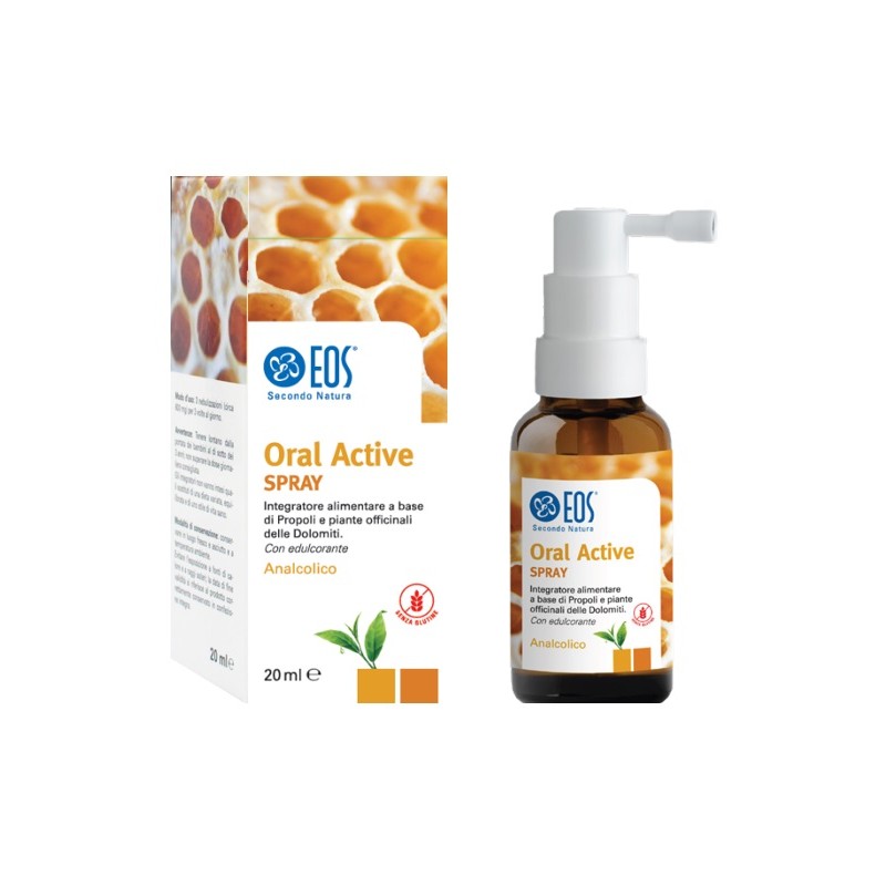 EOS Oral Active Gola Spray Propoli Calendula 20 ml EOS Oral Active Gola Spray Propoli Calendula 20 ml