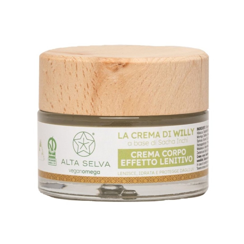 Formato di Alta Selva La Crema di Willy Crema Corpo Idratante con Effetto Lenitivo 100 ml