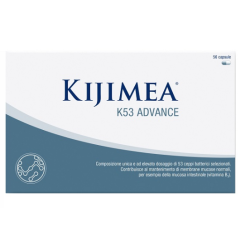 Scatola Kijimea K53 Advance Integratore per Flora Intestinale 56 Capsule Scatola Kijimea K53 Advance Integratore per Flora Intestinale 56 Capsule