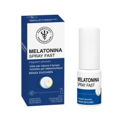 Flacone Farmacisti Preparatori Melatonina Fast Spray Integratore per Sonno 10ml