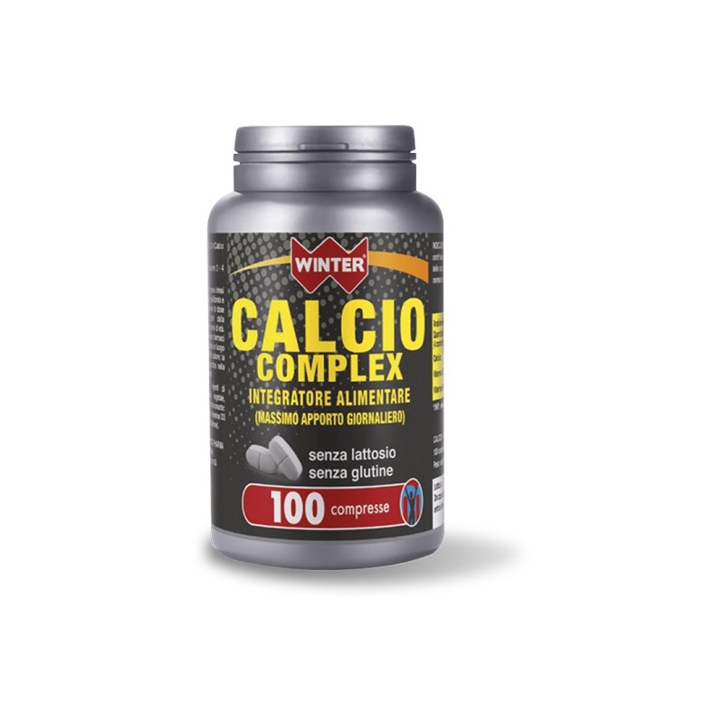 Winter Calcio Complex Integratore Ossa Calcio D3 K1 100 Compresse Winter Calcio Complex Integratore Ossa Calcio D3 K1 100 Compresse