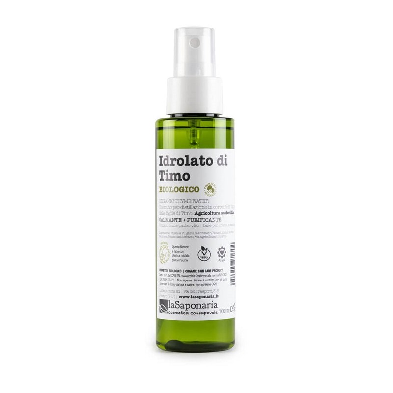 La Saponaria Idrolato Di Timo Bio 100ml La Saponaria Idrolato Di Timo Bio 100ml