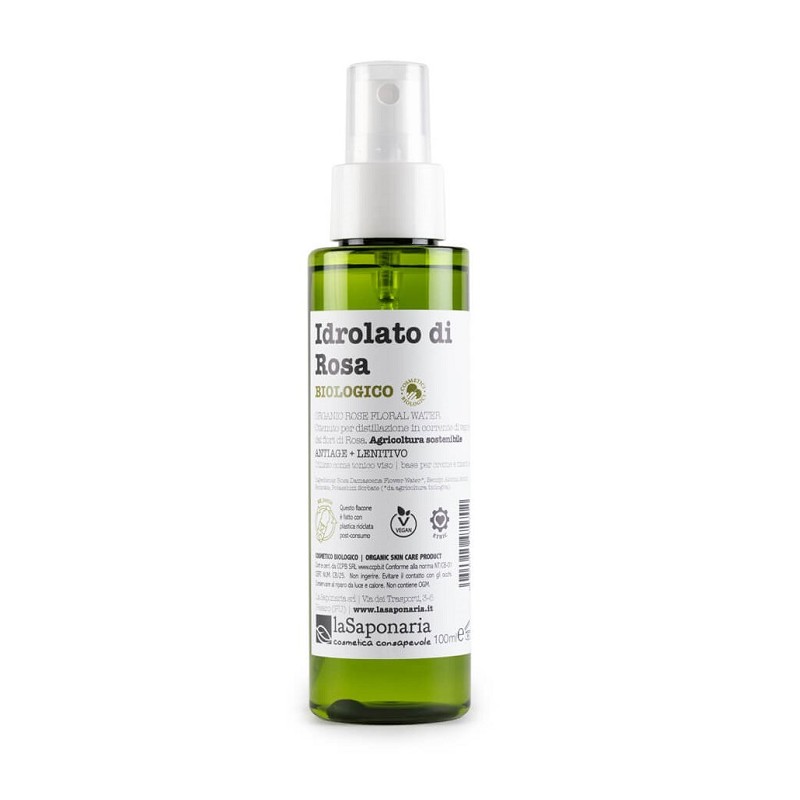 La Saponaria Idrolato Di Rosa Bio 100ml La Saponaria Idrolato Di Rosa Bio 100ml