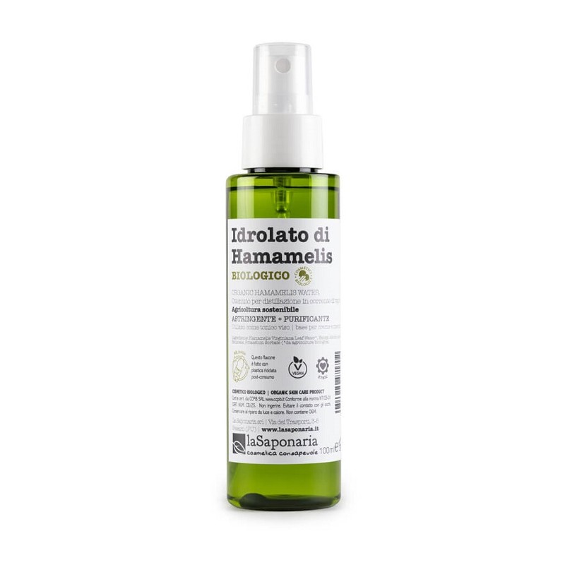 La Saponaria Idrolato Di Hamamelis Bio 100ml La Saponaria Idrolato Di Hamamelis Bio 100ml
