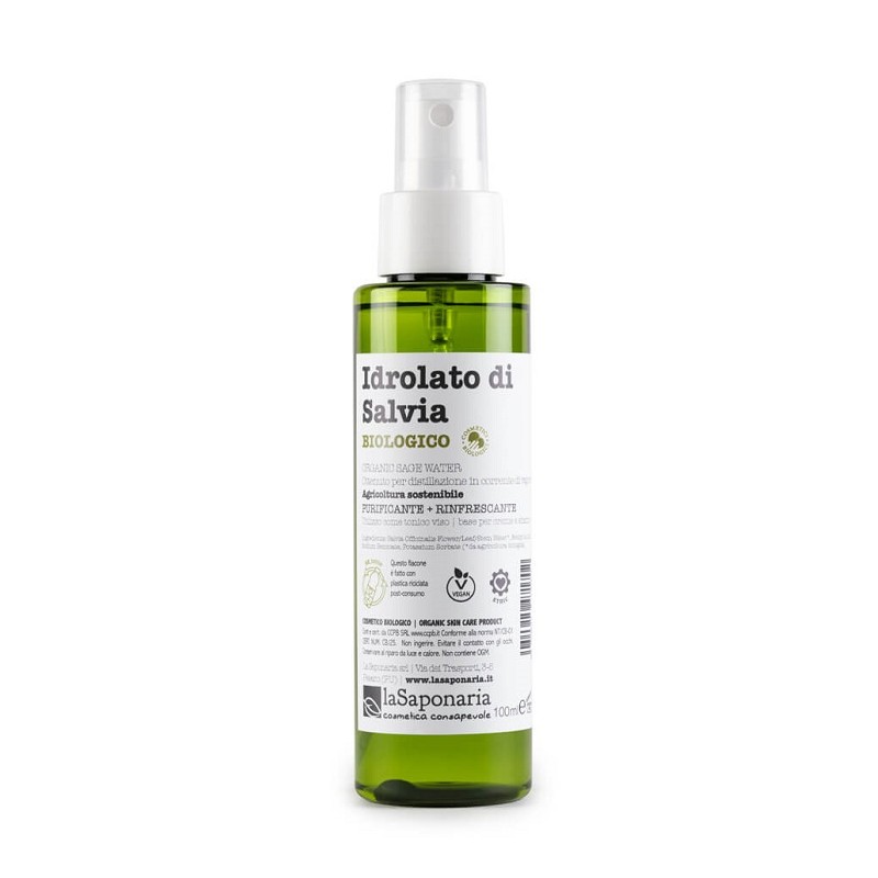 La Saponaria Idrolato Di Salvia Bio 100ml La Saponaria Idrolato Di Salvia Bio 100ml