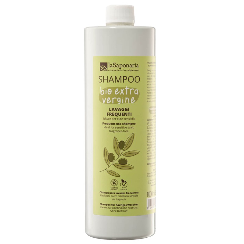 La Saponaria Shampoo Bio Extra Vergine 1 Litro