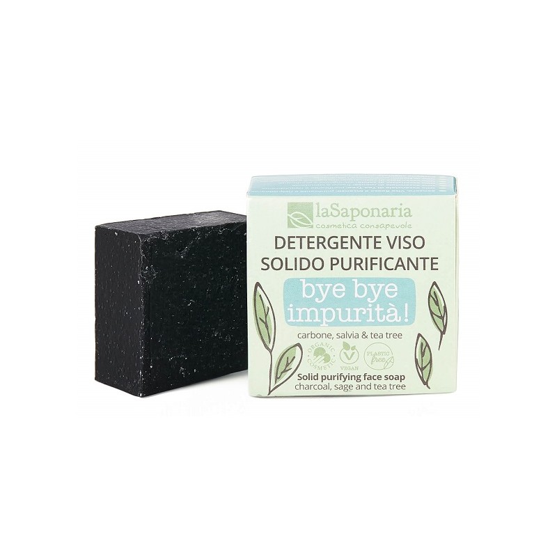 La Saponaria Wonder Pop Detergente Viso Solido Purificante Bye Bye Impurita' 70 G La Saponaria Wonder Pop Detergente Viso Solido Purificante Bye Bye Impurita' 70 G