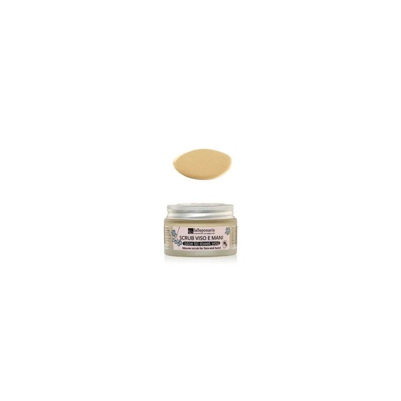 La Saponaria Scrub Mousse Viso & Mani New Nice To Meet You 45ml