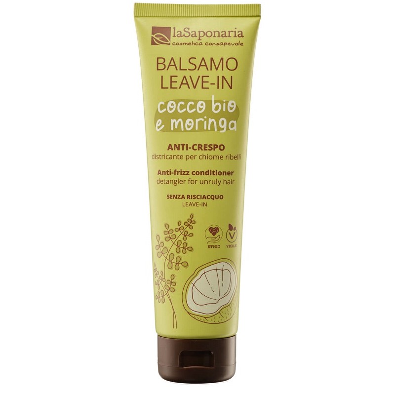 La Saponaria Balsamo Leave In Anti Crespo Cocco Bio Moringa 150ml La Saponaria Balsamo Leave In Anti Crespo Cocco Bio Moringa 150ml