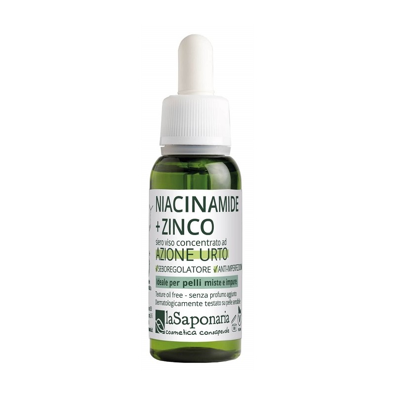 La Saponaria Attivo Puro Niacinamide + Zinco 30ml