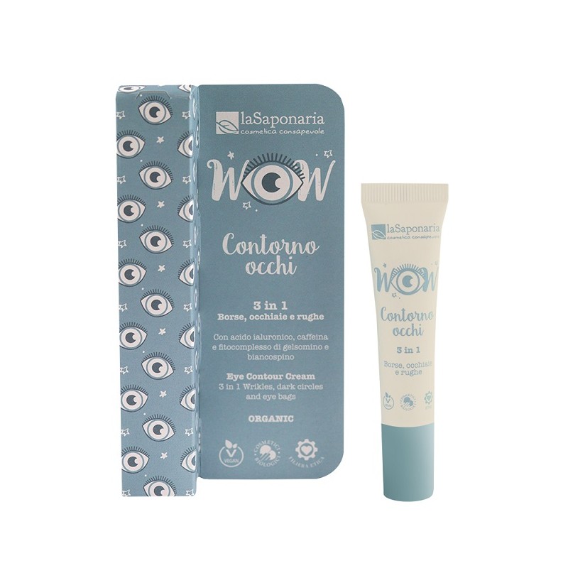 La Saponaria Wow Crema Contorno Occhi 3in1 15ml La Saponaria Wow Crema Contorno Occhi 3in1 15ml