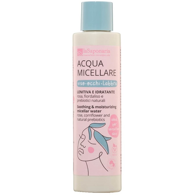 La Saponaria Acqua Micellare Rosa&fiordaliso 200ml La Saponaria Acqua Micellare Rosa&fiordaliso 200ml