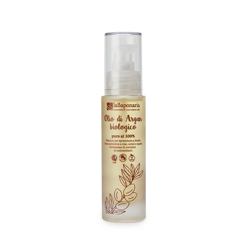 La Saponaria Olio Di Argan Puro Biologico 50ml La Saponaria Olio Di Argan Puro Biologico 50ml