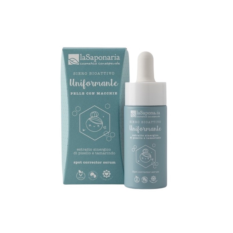 La Saponaria Siero Bioattivo Uniformante Pelle Con Macchie 15ml La Saponaria Siero Bioattivo Uniformante Pelle Con Macchie 15ml