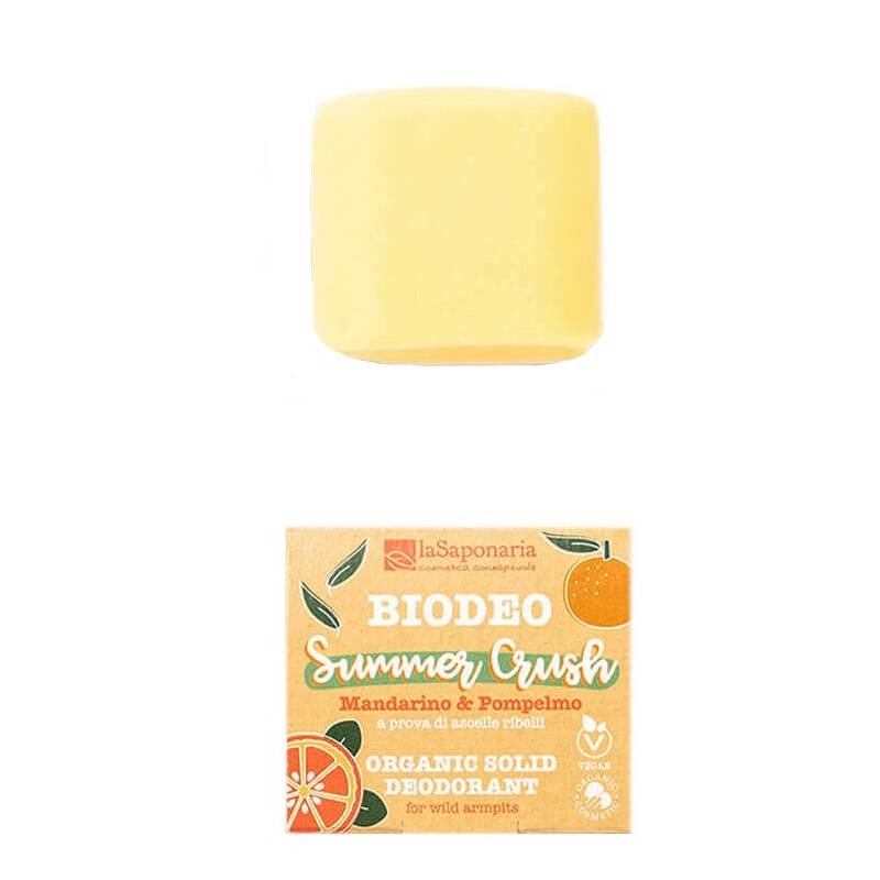 La Saponaria Biodeo Solido Summer Crush Tropicale 42 G