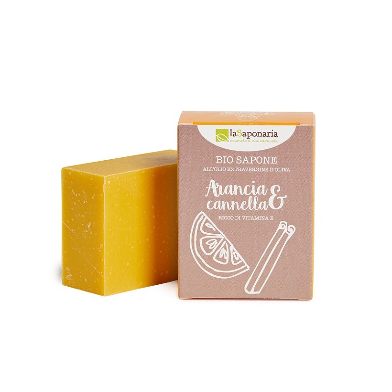 La Saponaria Arancia E Cannella 100 G La Saponaria Arancia E Cannella 100 G