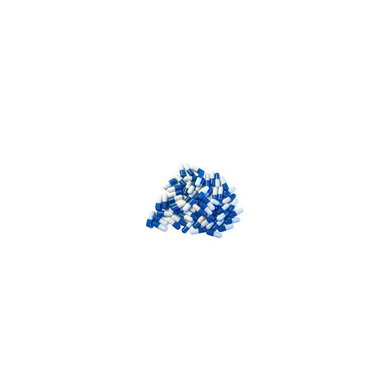 Capsula 0 Bianco Blu 1000 Pezzi Capsula 0 Bianco Blu 1000 Pezzi