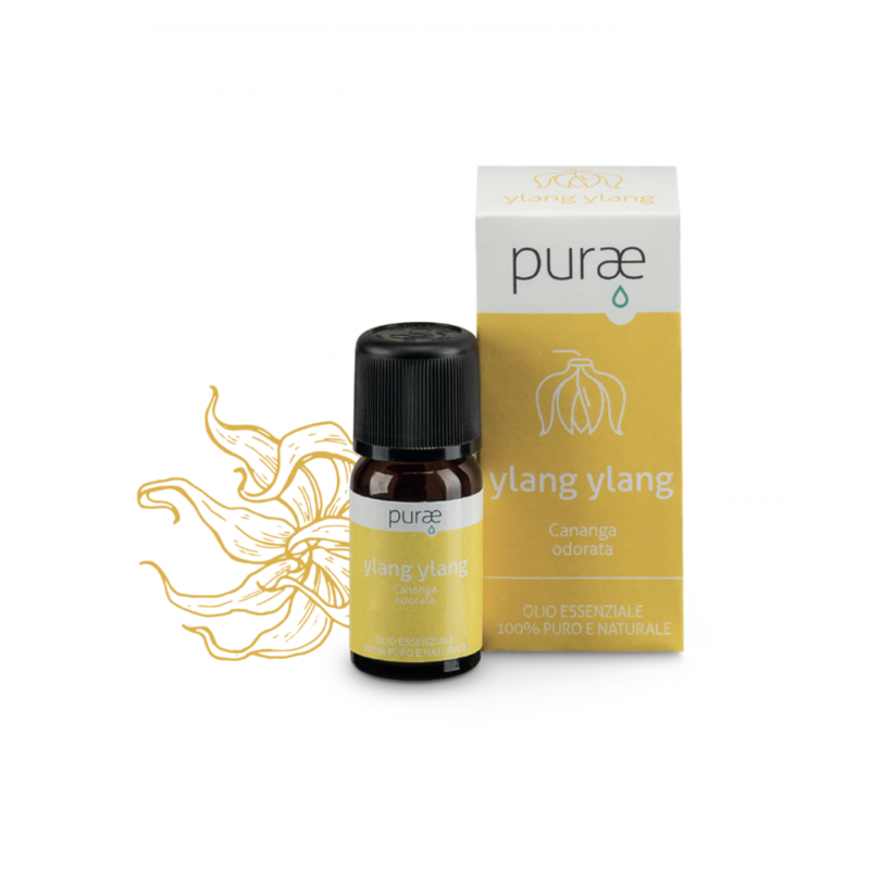 Purae Olio Essenziale Ylang Ylang Fiori 10ml Purae Olio Essenziale Ylang Ylang Fiori 10ml