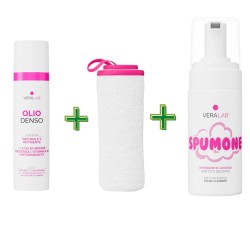 Veralab Kit La Doppia Detersione per Pulizia Profonda Viso Olio 80ml + Spumone 100ml + Pouch Veralab Kit La Doppia Detersione per Pulizia Profonda Viso Olio 80ml + Spumone 100ml + Pouch