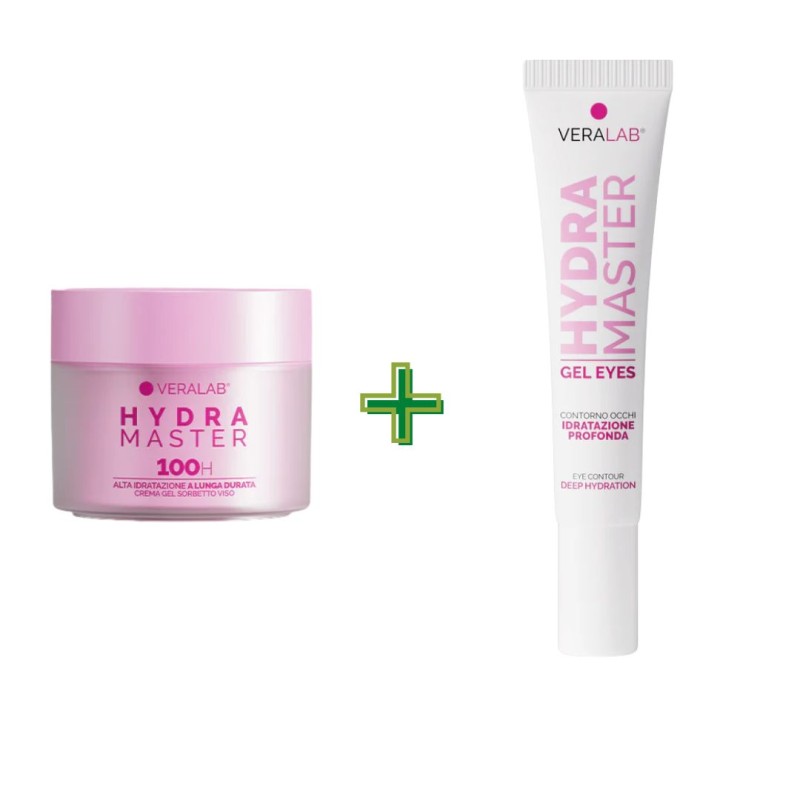 Kit Veralab Kit Hydra Master idratazione viso e contorno occhi crema 50ml + contorno occhi 15ml