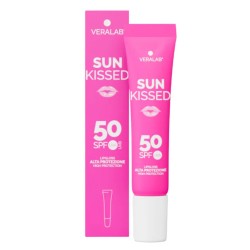 Tubetto Veralab Sun Kissed Lipgloss Colorato Spf50+ per Proteggere le Labbra 10 ml Tubetto Veralab Sun Kissed Lipgloss Colorato Spf50+ per Proteggere le Labbra 10 ml