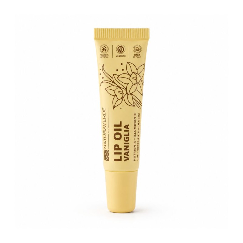 La Saponaria Lip Oil Protettivo e Nutriente alla Vaniglia 12ml