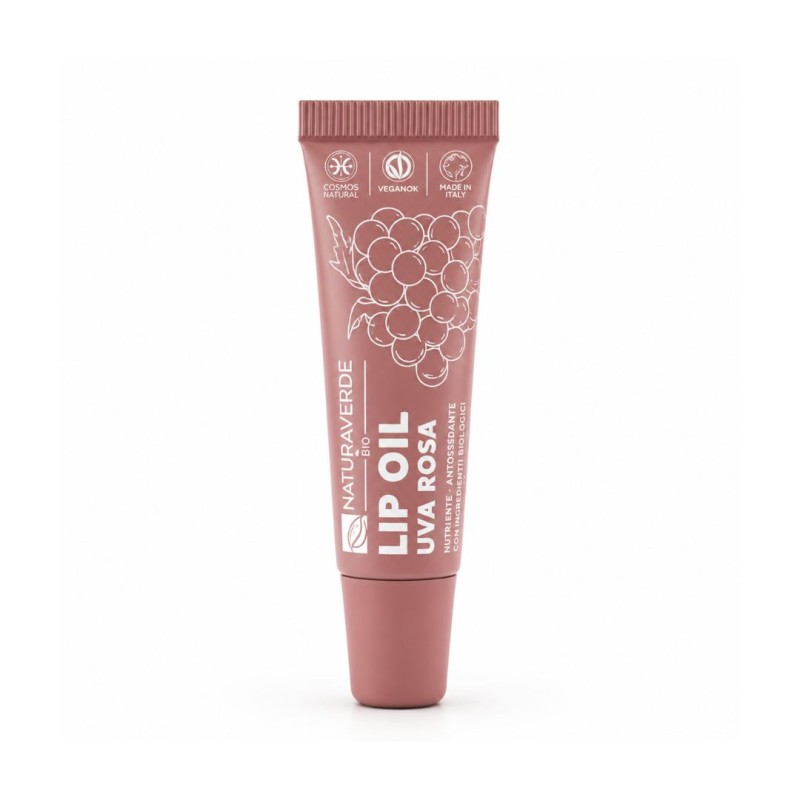 La Saponaria Lip Oil Colorato Rimpolpante e Nutriente Uva Rosa La Saponaria Lip Oil Colorato Rimpolpante e Nutriente Uva Rosa