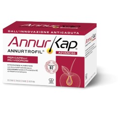 Confezione di Annurkap Advanced Integratore Capelli 60 Capsule Confezione di Annurkap Advanced Integratore Capelli 60 Capsule