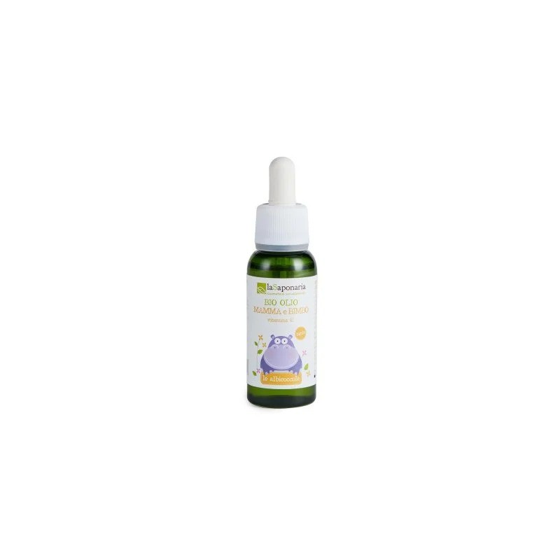 Formato di La Saponaria Bio Olio Mamma e Bimbo Emolliente e Lenitivo con Vitamina E 30 ml Formato di La Saponaria Bio Olio Mamma e Bimbo Emolliente e Lenitivo con Vitamina E 30 ml