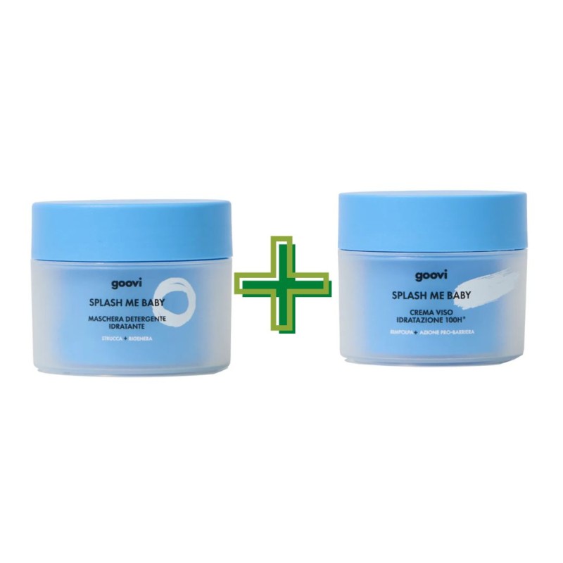 Formato di Goovi Splash Me Baby Cofanetto Natale 2026 Maschera Viso 100 ml + Crema Viso 50 ml + Pochette Omaggio Formato di Goovi Splash Me Baby Cofanetto Natale 2026 Maschera Viso 100 ml + Crema Viso 50 ml + Pochette Omaggio